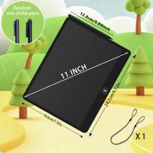 11/13/16 Inch Kids Chalkboard LCD Writing Board Tablet Drawing Painting Educational Toy for Children Aged 3-8 Years Boys Girls