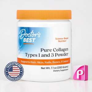 Doctors Best Pure Collagen Types 1 and 3 Powder 200g
