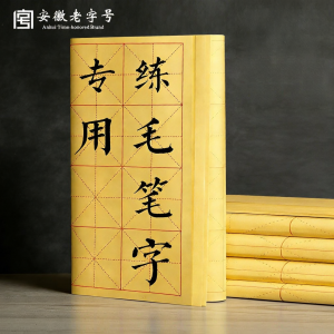 YUBAOGE | Calligraphy Practice Rice Paper Beginner Square Grids Thick
