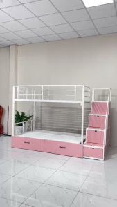 GIƯỜNG TẦNG CẦU THANG BẬC HỘP KÉO SANG TRỌNG
