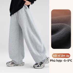 zosee | Quần Thể Thao Ấm Mùa Đông Cho Bé Trai Lớn Có Lớp Lót Nỉ