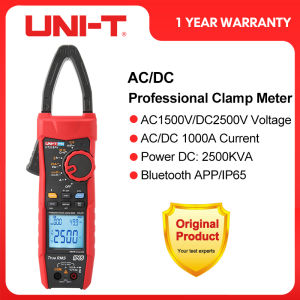 UNI-T Digital Clamp Meter UT219PV Pliers Ammeter 1500V 2500V 1000A Professional AC DC Multimeter IP65 Bluetooth For Photovoltaic
