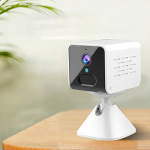 Wireless Surveillance Camera No Power Plug Home WiFi Mobile Remote Outdoor Indoor High Definition Night Vision Door 3344