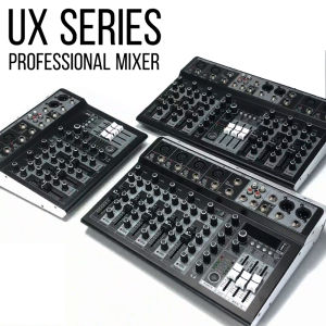Audio Mixer 4 6 8 Channel Bluetooth Compatible Portable Digital karaoke 16 DSP 3-Band Equalizer USB Disk Playback sound mixer DJ Console Audio Interface-Mixing Boards Stereo Lotus Effects For Studio Recording