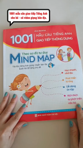 Sách 1001 Mẫu Câu Tiếng Anh Giao Tiếp Thông Dụng - Theo Sơ Đồ Tư Duy Mind Map (Kèm File Đọc Giọng Bản Địa - Quét QR)