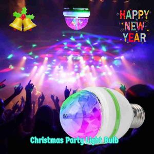 CHRISTMAS CRYSTAL MAGIC ROTATING BULB