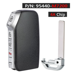 KEYECU 95440-M6000 95440-M7200 95440-M7300 433MHz 4A 8A Chip Proximity Keyless-Go Smart Remote Key Fob for Kia Forte 2018-2023