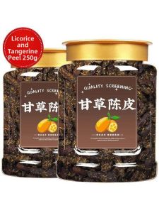 Licorice Aged Tangerine Peel No Additives Snack