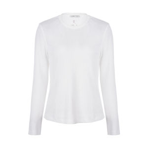 Basic Cotton Linen Blend Round Neck Tshirt