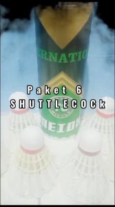 TERLARISS PAKET 6 KOK BULUTANGKIS BADMINTON ANAK - PAKET SHUTTLECOCK MURAH - PAKET KOK MURAH - SHUTTLECOCK MURAH