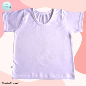 Tshirt for kids (3 to 13 years old)  / back to school collection /cotton plain and white