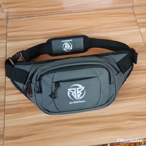 D2C - Waistbag Slingbag Waterproof Tas Pinggang Selempang Ringan Anti Air Pria Cowo