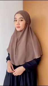 Jilbab Instan Bergo Aswa Diamond / khimar Bergo Maryam Tali - Kerudung Wanita /- Urwah Al Bariki