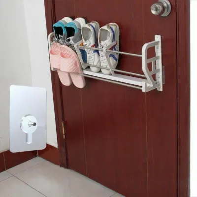 Magnetic Space-saving Door Hanging Shoe Rack