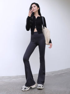 กางเกงขายาวทรงหลวมเอวสูงสำหรับผู้หญิง ทรงขากระบอก ทรงยูจีน ทรงเข้ารูป ทรงกระบอกเล็ก กางเกงขายาวทรงเข้ารูป