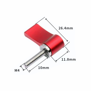 Adjustable Screw L-type Length M4*10/12/15/17/20mm Locking 7-shaped Handle Screw Adapter for DSLR Camera Photographic Accessory
