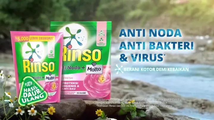 Rinso Baru Detergen Bubuk Varian Classic Fresh 700gr | Lazada Indonesia