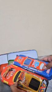 SOS Kotak Pensil Kaleng mobil Set 8.5x21 / Tempat Pensil / Pencil Case