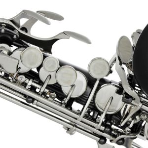 IRIN | 9 Cái/bộ Vỏ Trắng Chìa Khóa Khảm Cho Saxophone Alto Tenor Soprano Woodwind Phụ Kiện Nhạc Cụ Đa Năng Bộ Phận Âm Nhạc