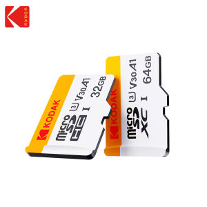Kodak | KODAK Micro SD TFcard 256GB 64GB 32GB Memory Card 128GB Class 10 Microsd SD Card 100MB/S UHS-I A1 Card for Phone/PC