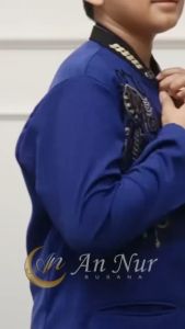 Jasko Setelan Lis / Setelan Baju Celana Baju muslim Jasko Jas koko anak laki laki motif bordir