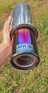 KNALPOT MOBIL RACING HKS GRONEL SEDET PELANGI