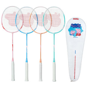 Kawasaki | Cute Durable Light Peppa Pig Collaborative Badminton Racket