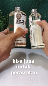 Extra Virgin Coconut Oil Elanova 1000ml - MINYAK KELAPA MURNI 100%