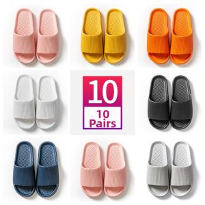 TZLDN | Disposable Anti-slip Quiet Odor-preventing Bath Slippers 10 Pairs