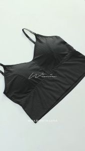 Wimiu Tank Top Tanktop Tangtop Singlet Wanita Crop Top Sport Bra 100085