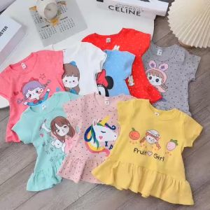 Bộ đuôi cá chấm bi siêu kute cho bé gái - BDCCB