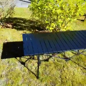 Meja Lipat Outdoor Aluminium Meja Lipat Camping Meja Lipat Portable Meja Camping Memancing Piknik Outdoor