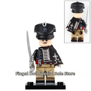 Napoleonic Wars Prussian Guard Soldier Figure Construction Toy