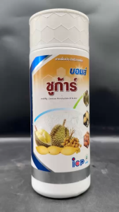 ลัดดา บอมส์ ชูก้าร์ ขนาด 1 ลิตร น้ำตาลทางด่วน ช่วยให้พืชเขียว ขยายผล เพิ่มน้ำหนัก ลดการหลุดร่วง ขั้วเหนียว ใช้ในพืชทุกชนิด npkplant