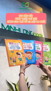 Sách: 100 Câu Hỏi Phát Triển Trí Tuệ Cho Trẻ - Dành Cho Trẻ từ 3 - 6 Tuổi