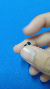 Baut Min Hitam M4x8 / Baut Tataban Mesin jahit Obras M.J.M-71505/M4*8