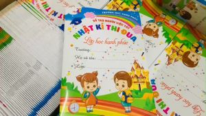 Sổ Thi đua khen thưởng in màu Sổ Sao Chăm Ngoan Sách Giáo Khoa Việt Nam - Lazada