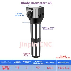 Indexable Right-angle Milling Cutter
