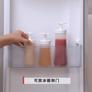 Malaysia Seller - Elegant White Plastic Squeeze Bottles for Condiments and Sauces Squeeze Bottles Squeezing Sauce Bottle Sauces Bottle