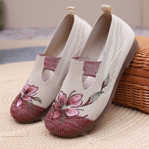 JIFANPAUL | Giày Bố Nữ Thoáng Khí Đế Mềm Để Đi Bộ