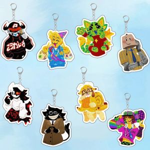 Bandai | For Game Regretevator Poob Pest Split Bive Gnarpy Lampert Infected Folly Acrylic Keychain Cute Backpack Pendant Festival Gift