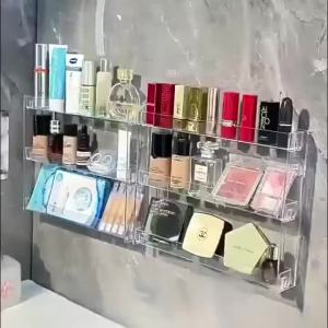 Giá Để Sơn Móng Tay Acrylic Nhiều Tầng 1 Cái Gắn Tường Dung Tích Lớn Dùng Được Cho Sàn Nhà Hoặc Tường
