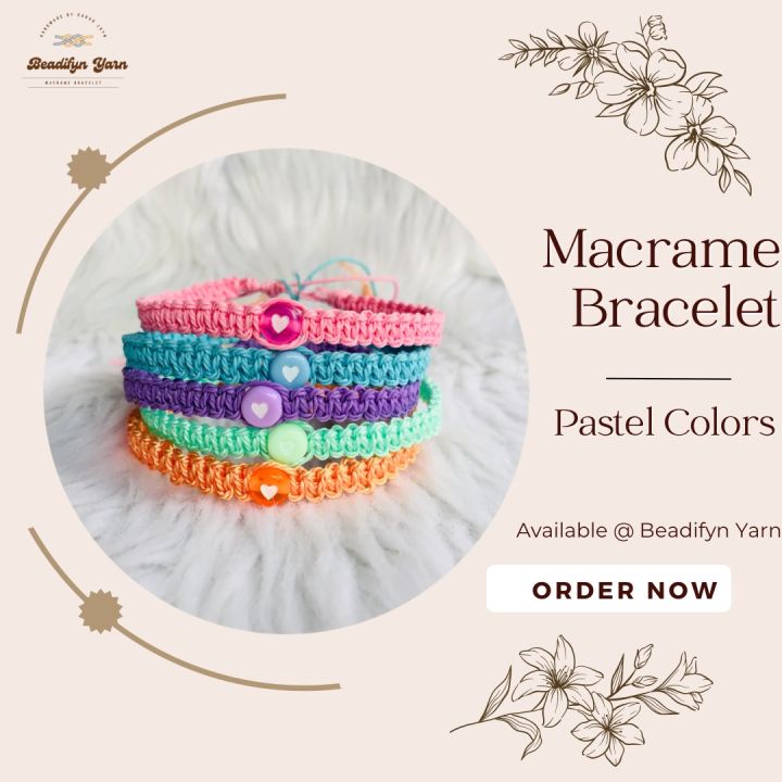 37) Macrame bracelet tutorial | DIY | how to make macrame bracelet | angel  wings - YouTube | Macrame bracelet tutorial, Macrame bracelets, Bracelet  tutorial