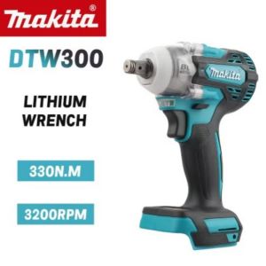Makita | Makita DTW300 18V Brushless Cordless Wrench Power Tool Set 330Nm Torque Wind Cannon Auto Repair Lithium Large Torque Wrench