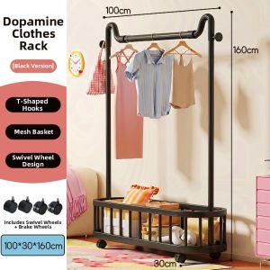 evesigar | Portable Floor Coat Rack
