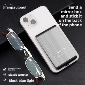 JIFANPAUL | Kính Đọc Sách Chống Ánh Sáng Xanh HD Gập Được cho Nam