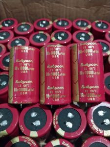 elco rubycon 10000uf 80v red japan usr elco rubycon 80v 10000uf merah japan usr