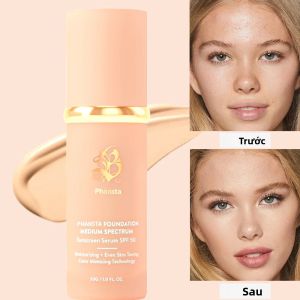 Kem Nền 4 Trong 1 SPF 50+ Che Phủ Hoàn Hảo Lâu Trôi Chống Nước Dưỡng Ẩm Chuyên Nghiệp Giúp Cải Thiện Quầng Thâm