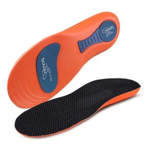 DIDI 1 Pair Insole Shoes Man Orthotic Insole Shock-absorbing Soft Arch Support Insole PU Sport Insoles Running Insert Cushion tapak kasut luar lelaki
