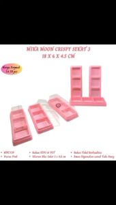 Mika Moon Crispy Box Mochi Dus mochi 18x6x4.5 (Isi 50 pcs-M.NCY3P)